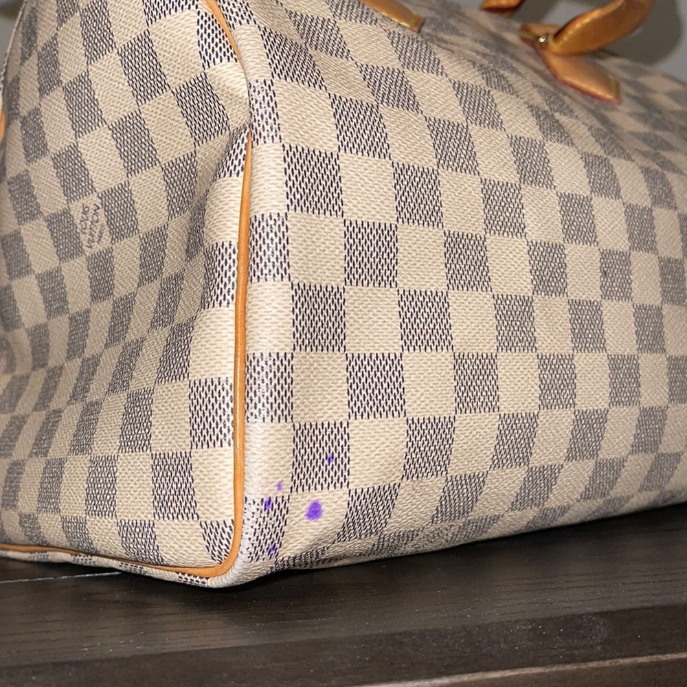 Louis Vuitton Speedy 30 Damier Azur - Picture 8 of 17